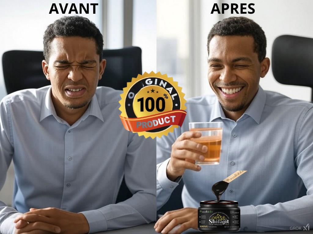 SHILAJIT Naturel pure de l'Himalaya homme & femme: Source de Vitalité et de Bien être