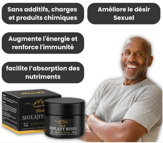 Résine de SHILAJIT pure de l'Himalaya pour homme & femme: Source de Vitalité et de Bien être